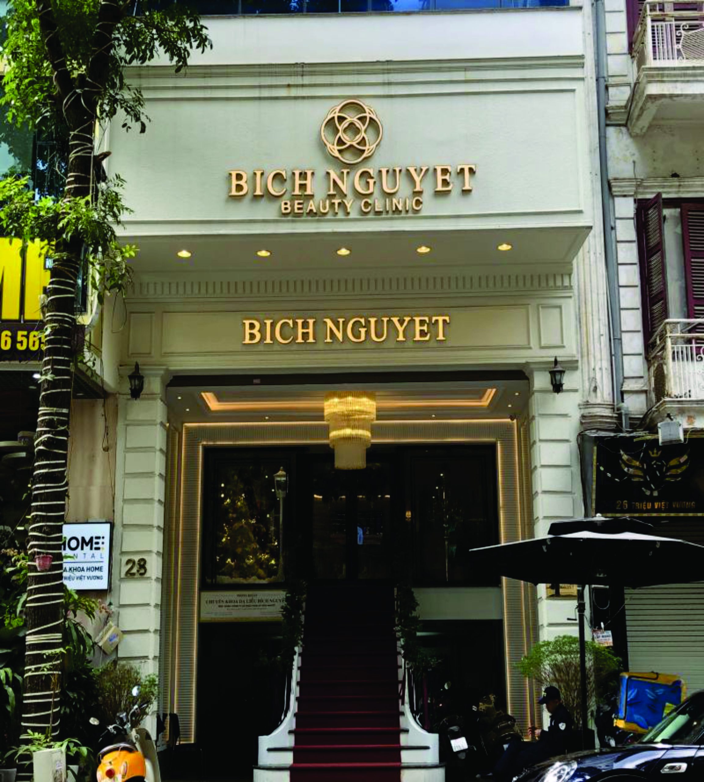 Biển spa phong cách