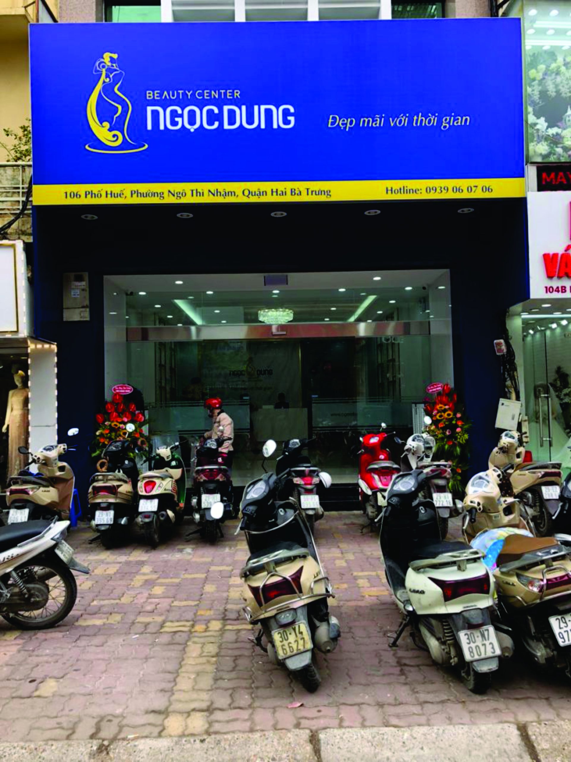 Biên quảng cáo cho spa
