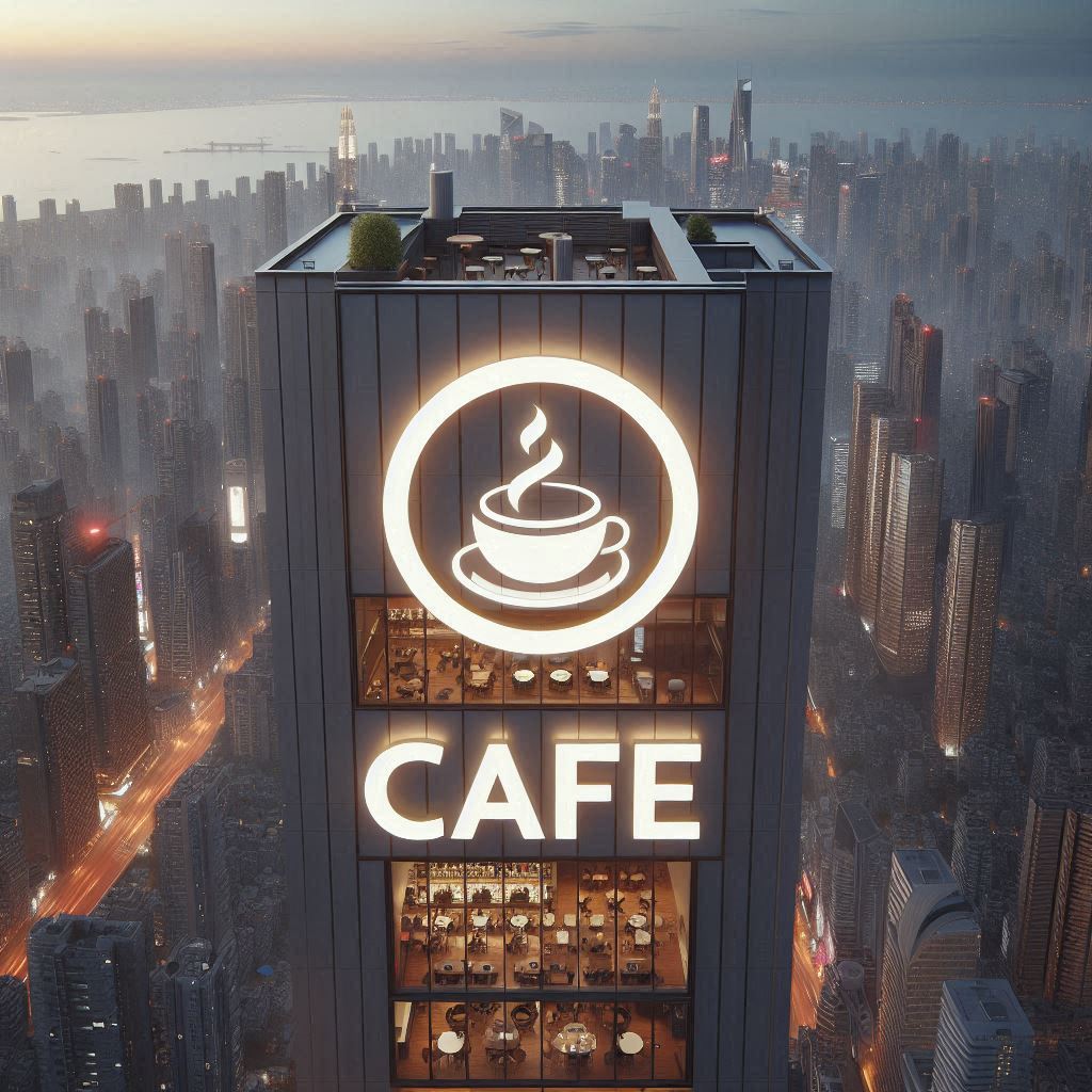 Biển cafe sang chảnh