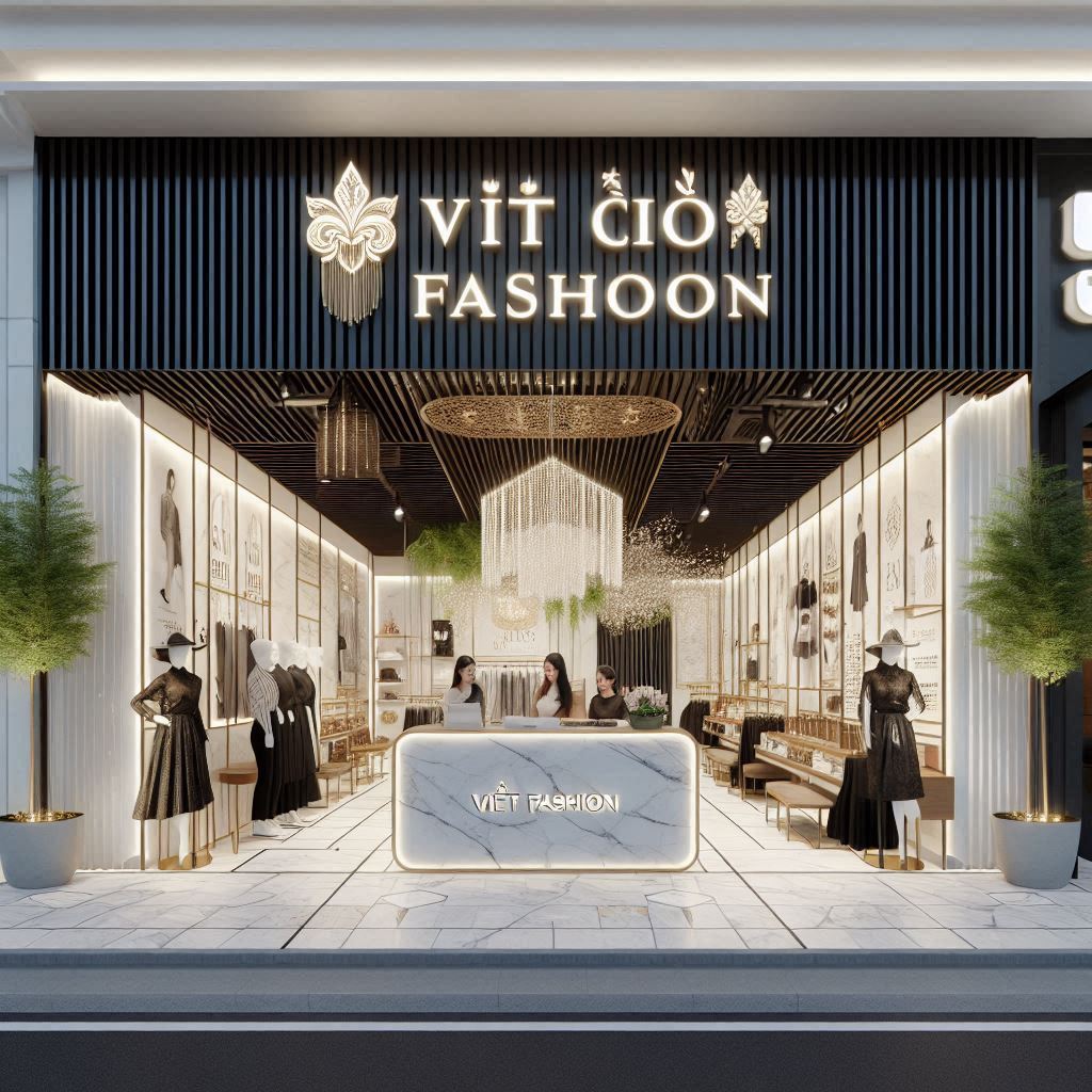 Biển hiệu Thời trang hút khách