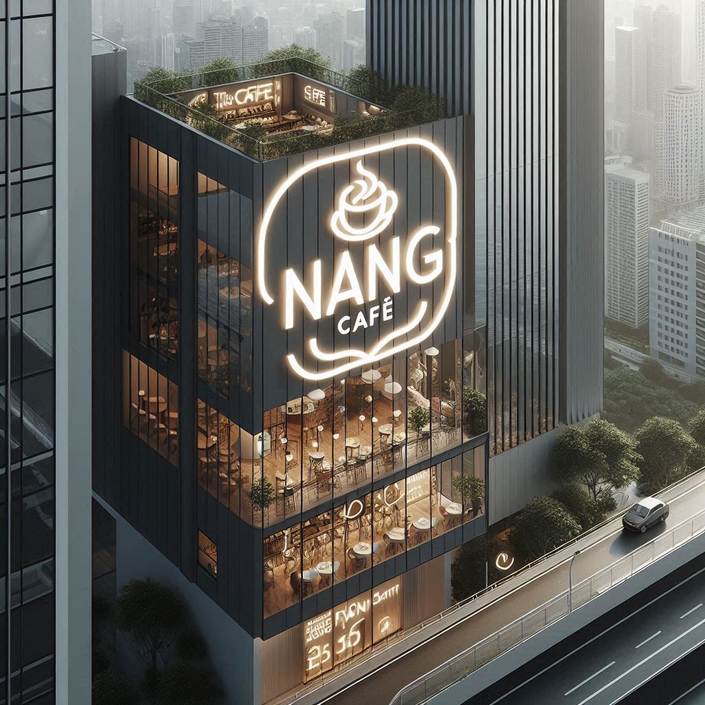 Biển hiệu cà phê đẳng cấp - hút khách