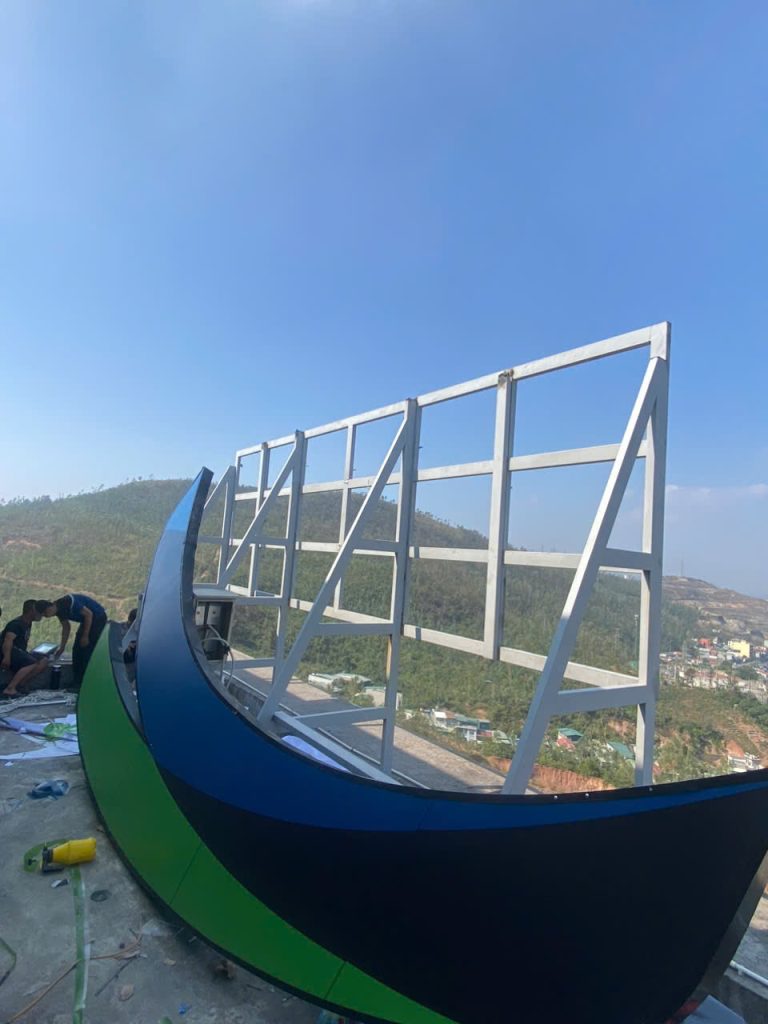 Kết cấu khung biển toà nhà